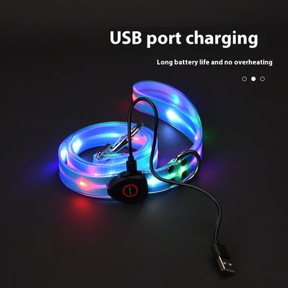 LED Collar Light-emitting Hand Holding Rope Pet Supplies